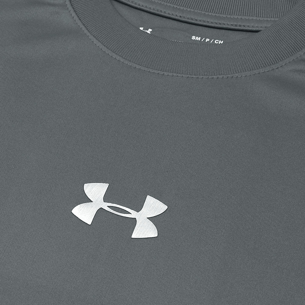 UA PREMIUM GLOSSY OVERSIZED TEE MEN GREY