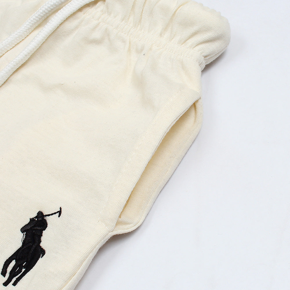 RLPH LRN PREMIUM KIDS JERSEY TWINSET CREAM