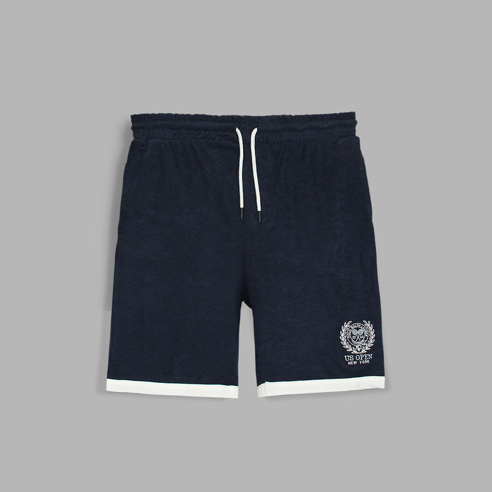 R-L MEN  PREMIUM TERRY  SHORTS NEAVY