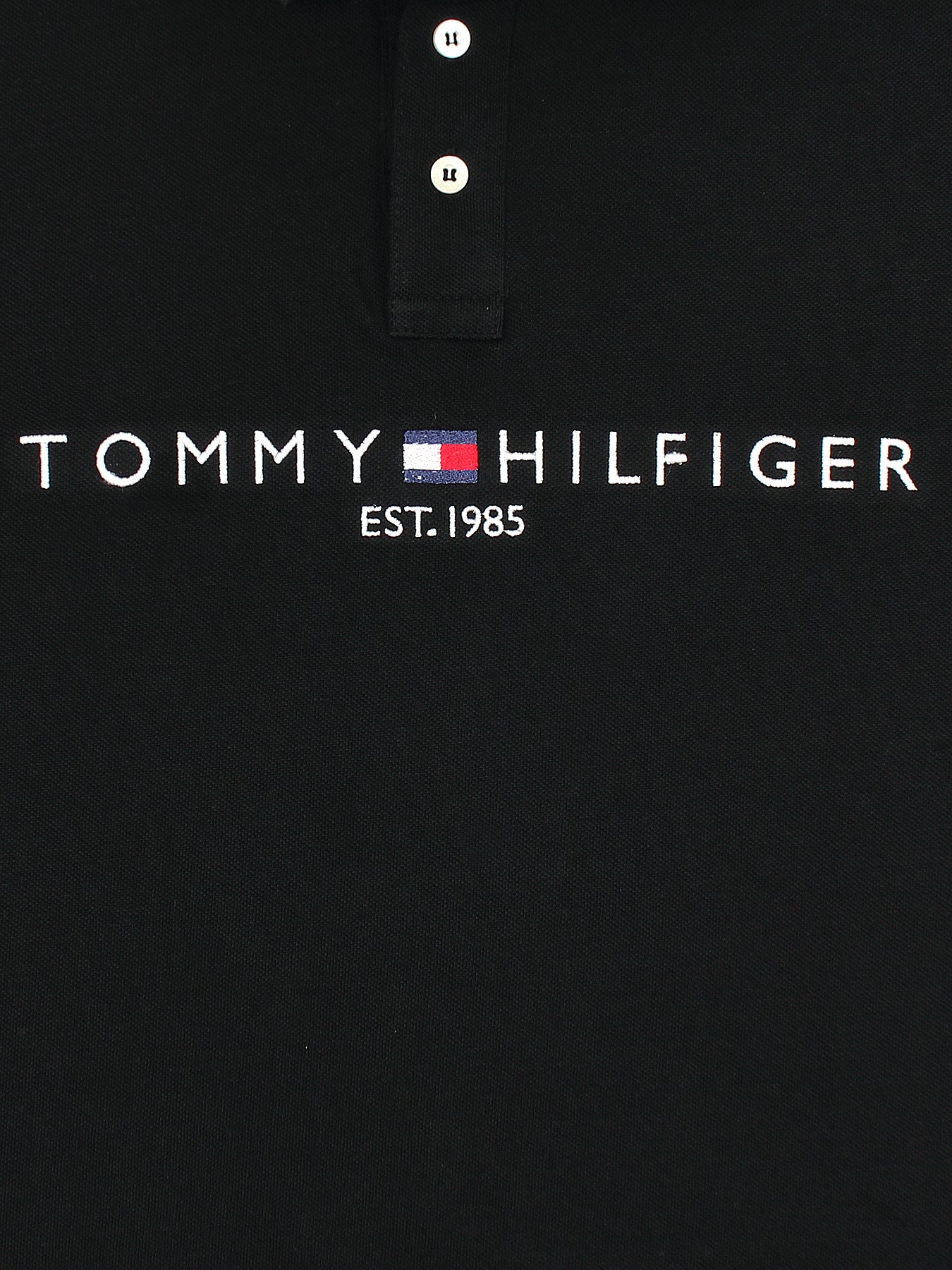 PREMIUM T-H MEN POLO SHIRT BLACK