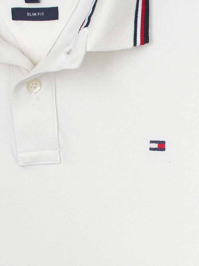 T-H PREMIUM TIPPING MEN POLO OFF WHITE