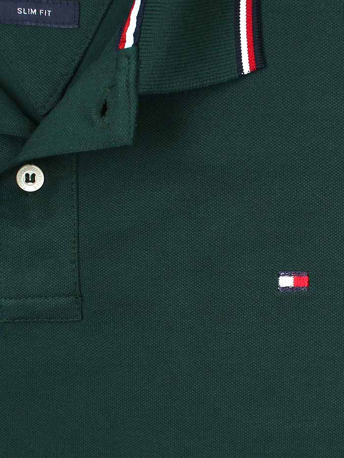 T-H PREMIUM TIPPING MEN POLO GREEN