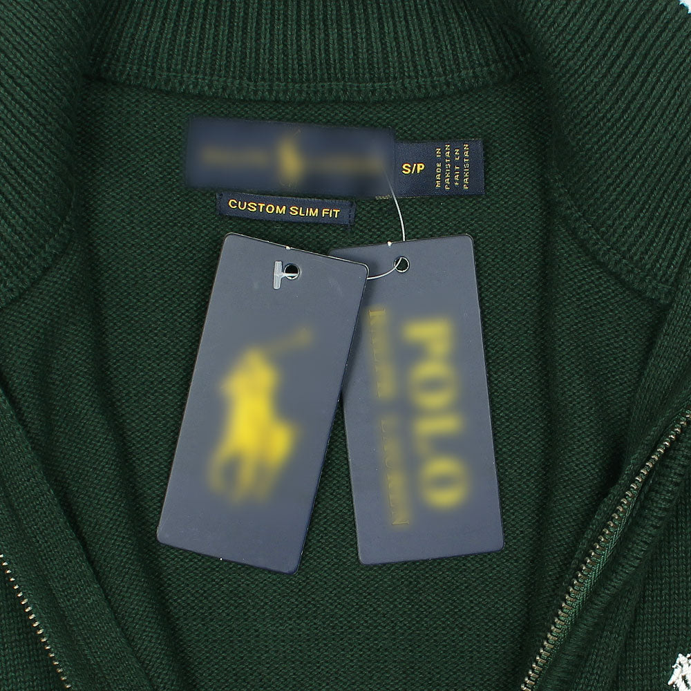 RL PREMIUM ANDOVER ZIPPER MEN DK GREEN