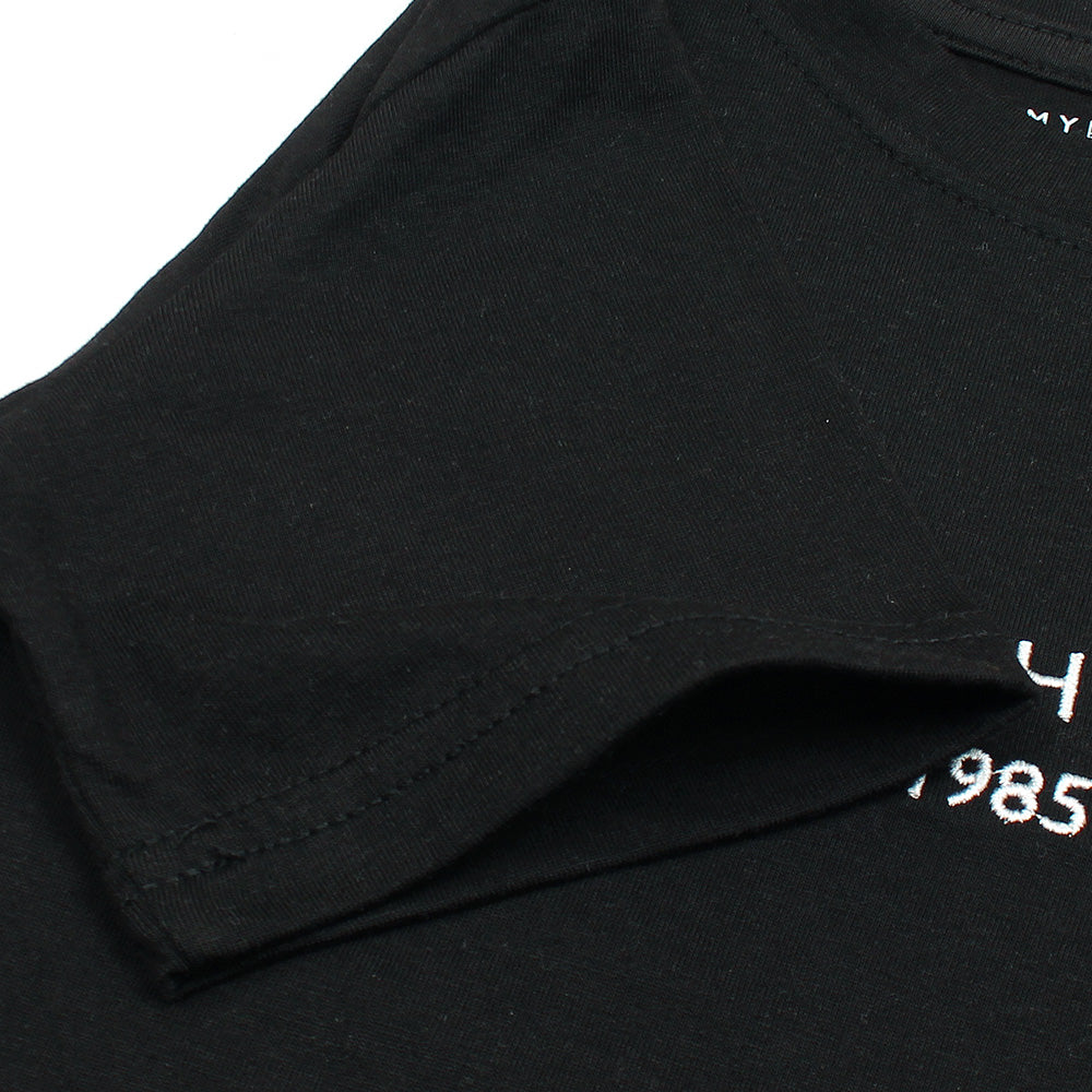 TMMY HILFGR PREMIUM LOGO TWINSET BLACK
