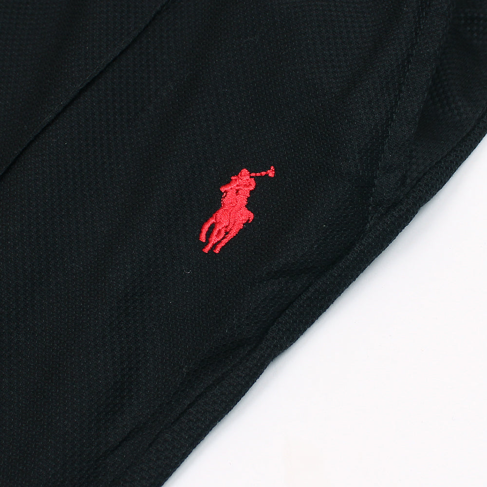 RL MEN PREMIUM STAPERED JOGGER BLACK