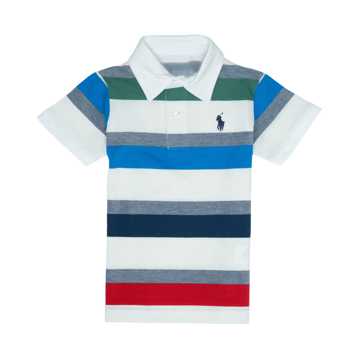 RL KIDS PREMIUM JUNIOR POLO RGB STRIPES