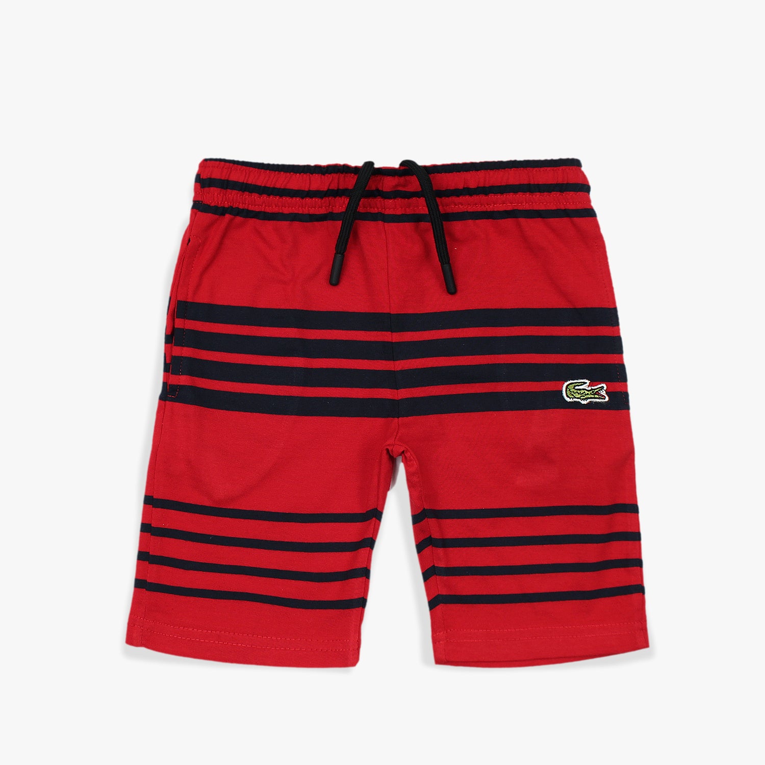 LCSTE PREMIUM KIDS STRIPE POLO TWIN SET RED