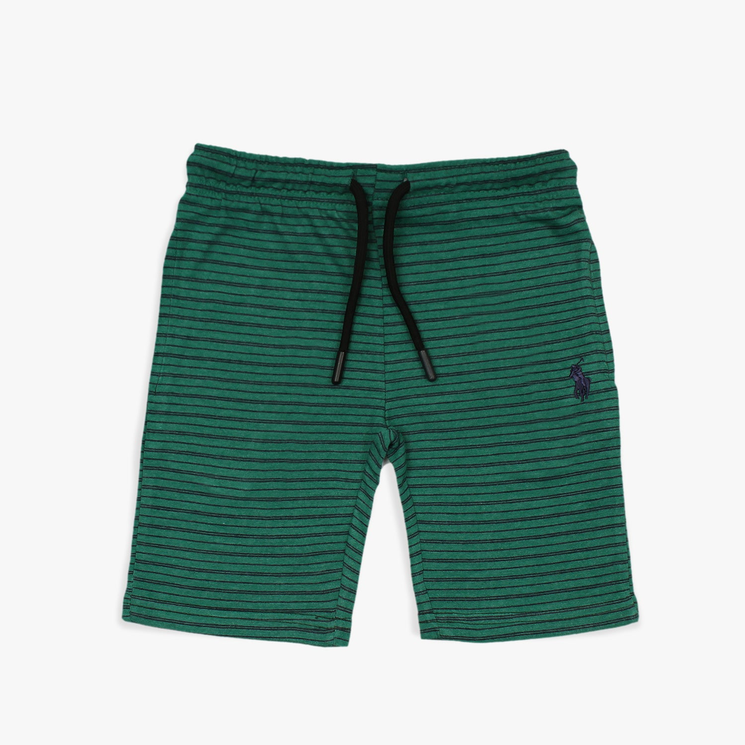 RLPH LURN PREMIUM KIDS STRIPE CASUAL TWIN SET GREEN