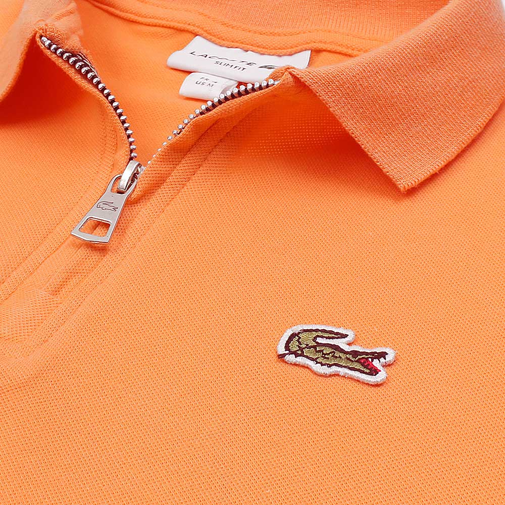 LCSTE PREMIUM MEN ZIPPER POLO ORANGE