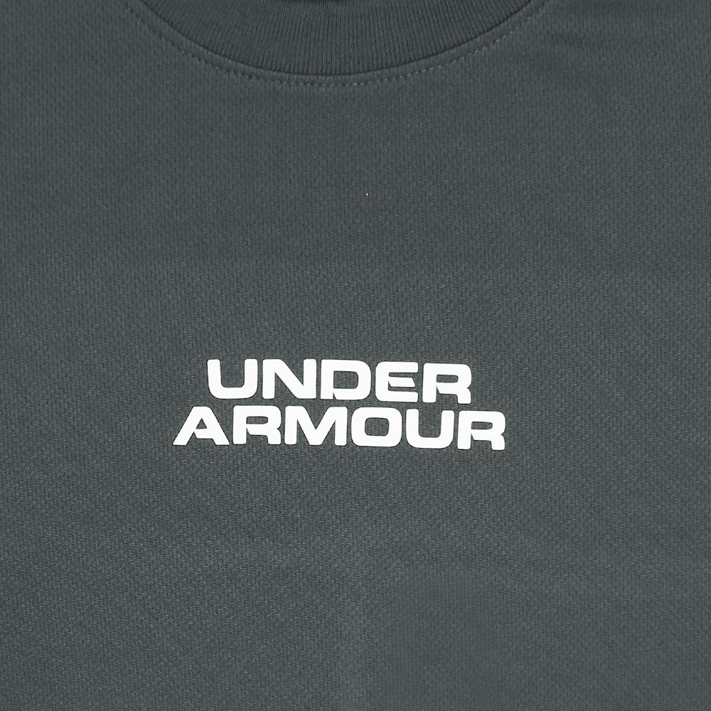 UA PREMIUM OVERSIZED HEATGUARD T SHIRT MEN GREY