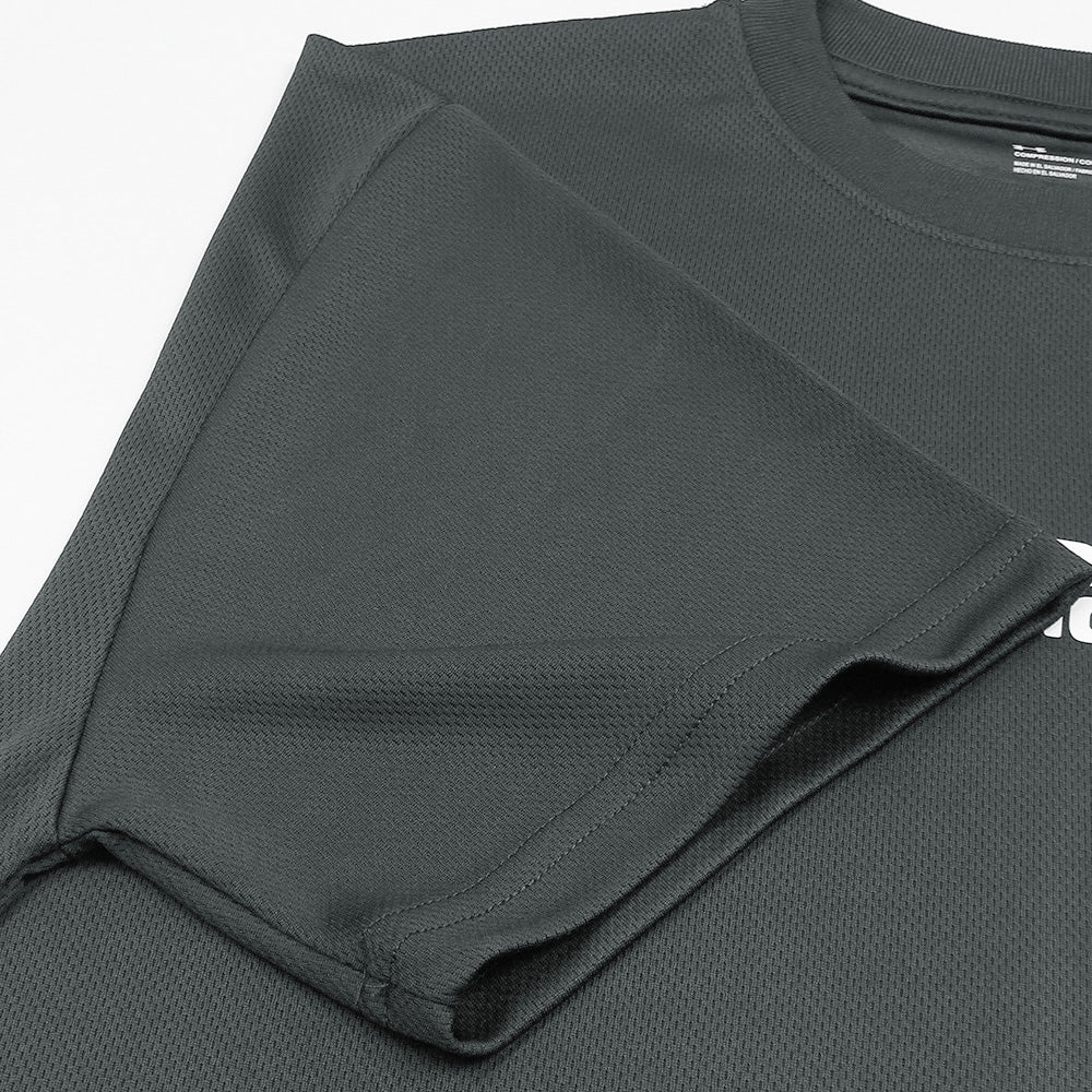 UA PREMIUM OVERSIZED HEATGUARD T SHIRT MEN GREY