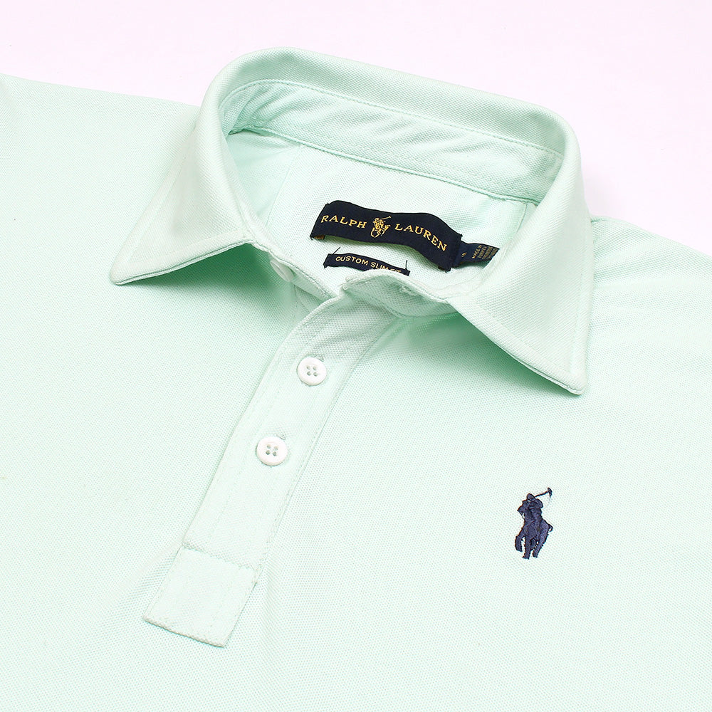 R-L PREMIUM PERFOMANCE POLO SEA GREEN