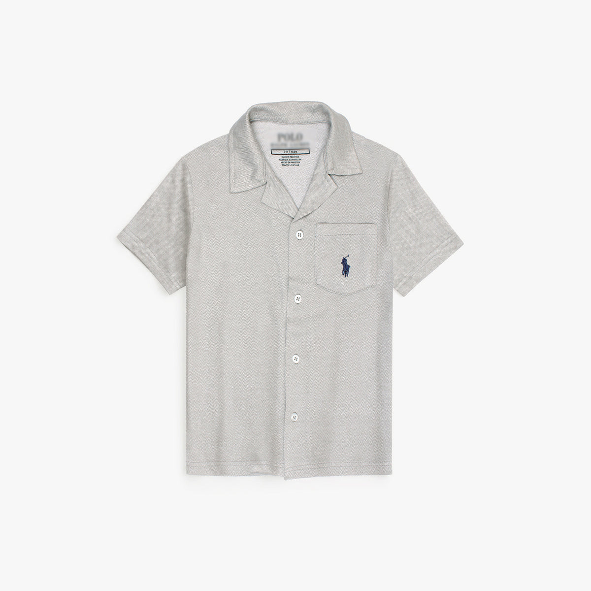 RAPL LURN CASUAL SHIRT LIGHT GREY