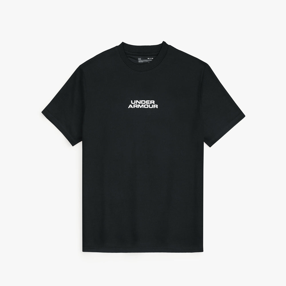 UA PREMIUM OVERSIZED HEATGUARD T SHIRT MEN BLACK
