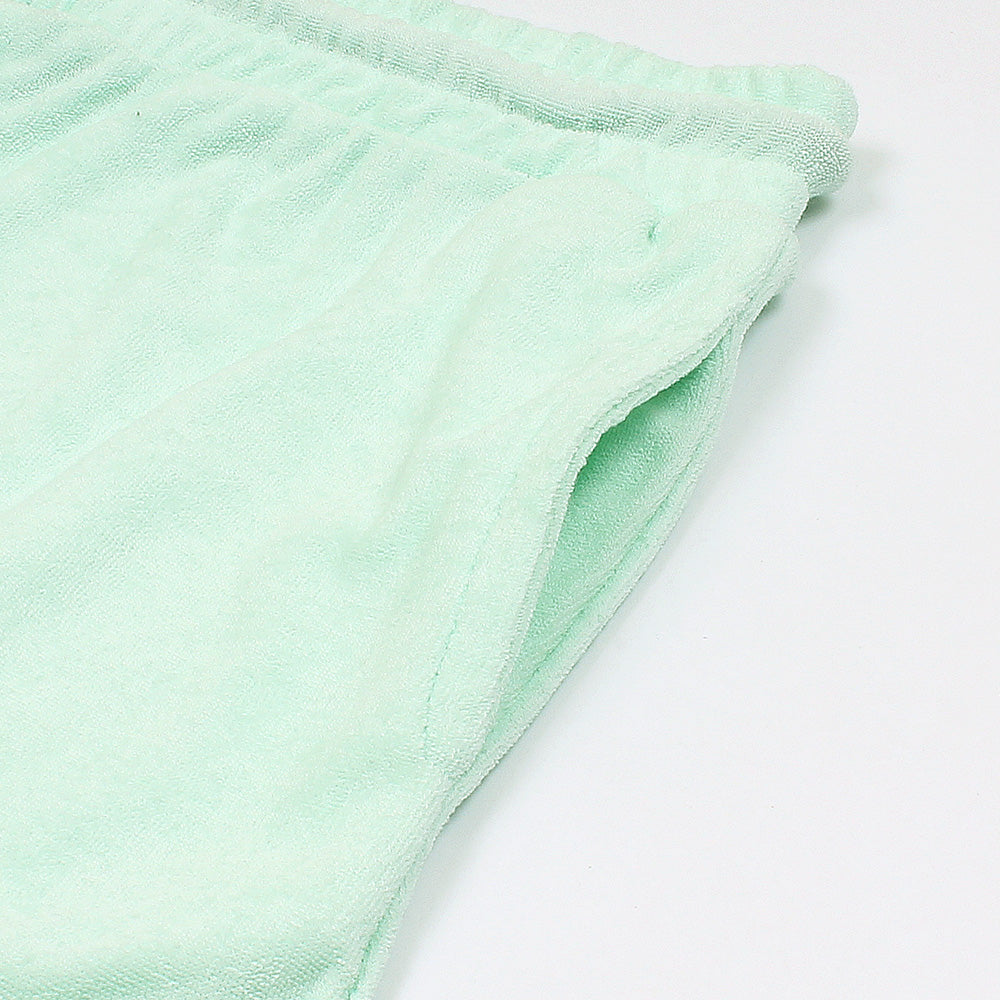 R-L MEN PREMIUM TERRY SHORTS SEAGREEN