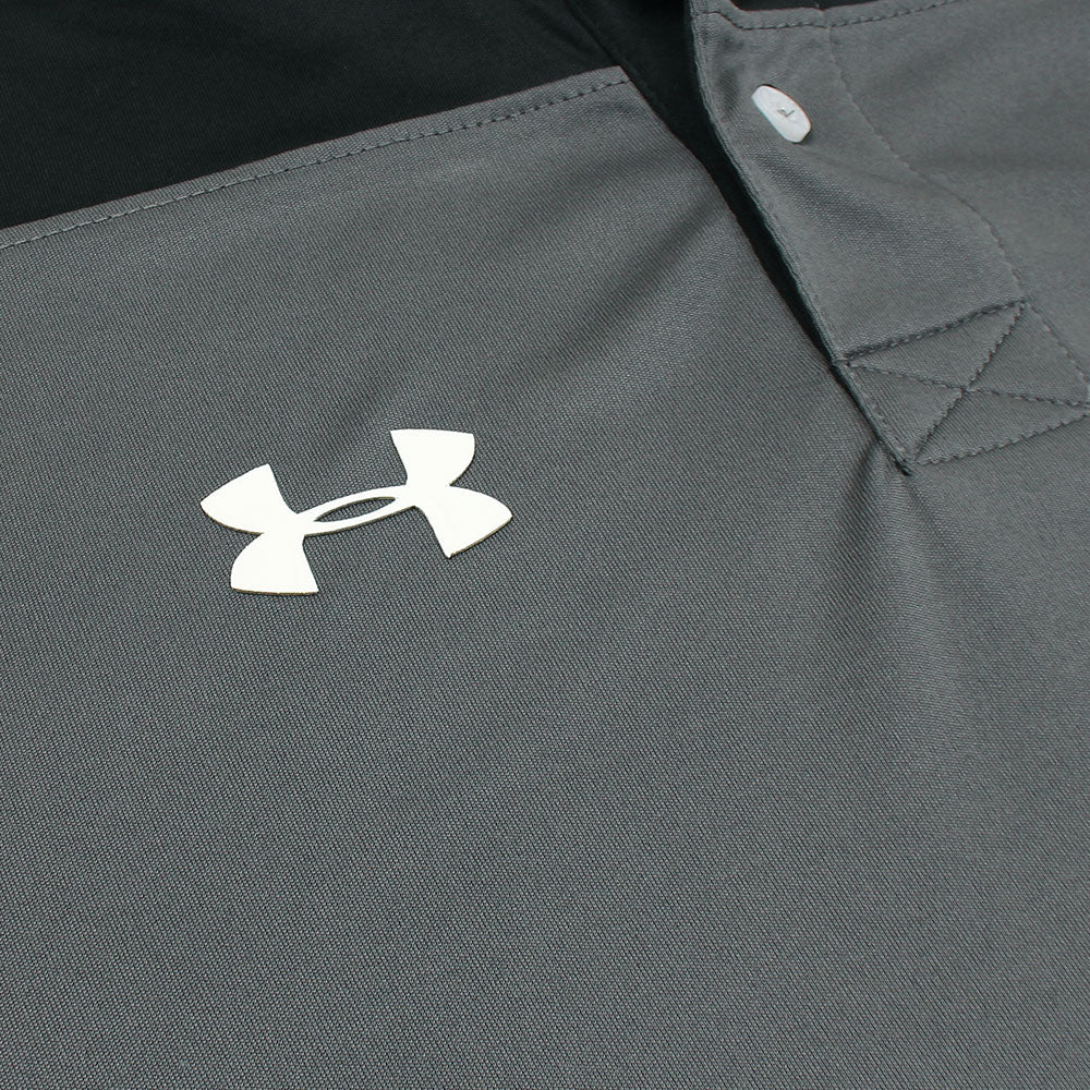 UA PREMIUM DRYFIT MENS CLUTH POLO GREY