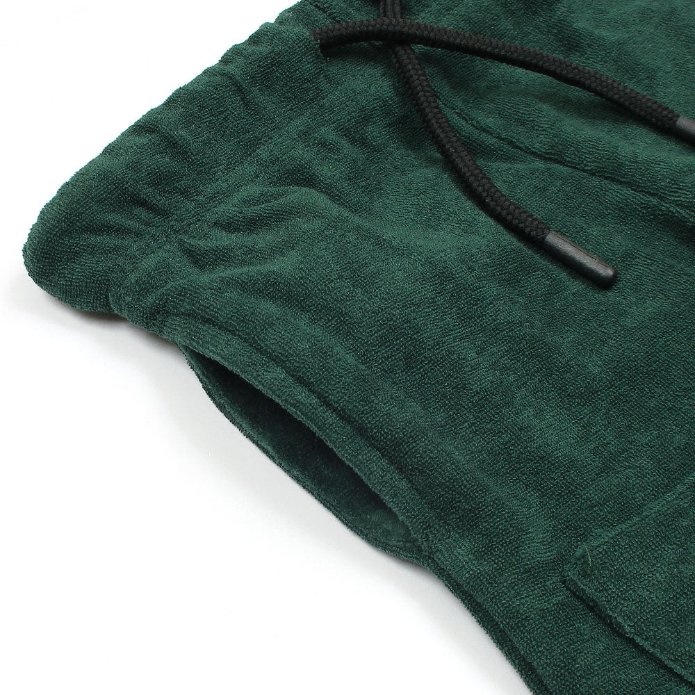 RALP LRN PREMIUM COTTON TERRY TWINSET DK GREEN