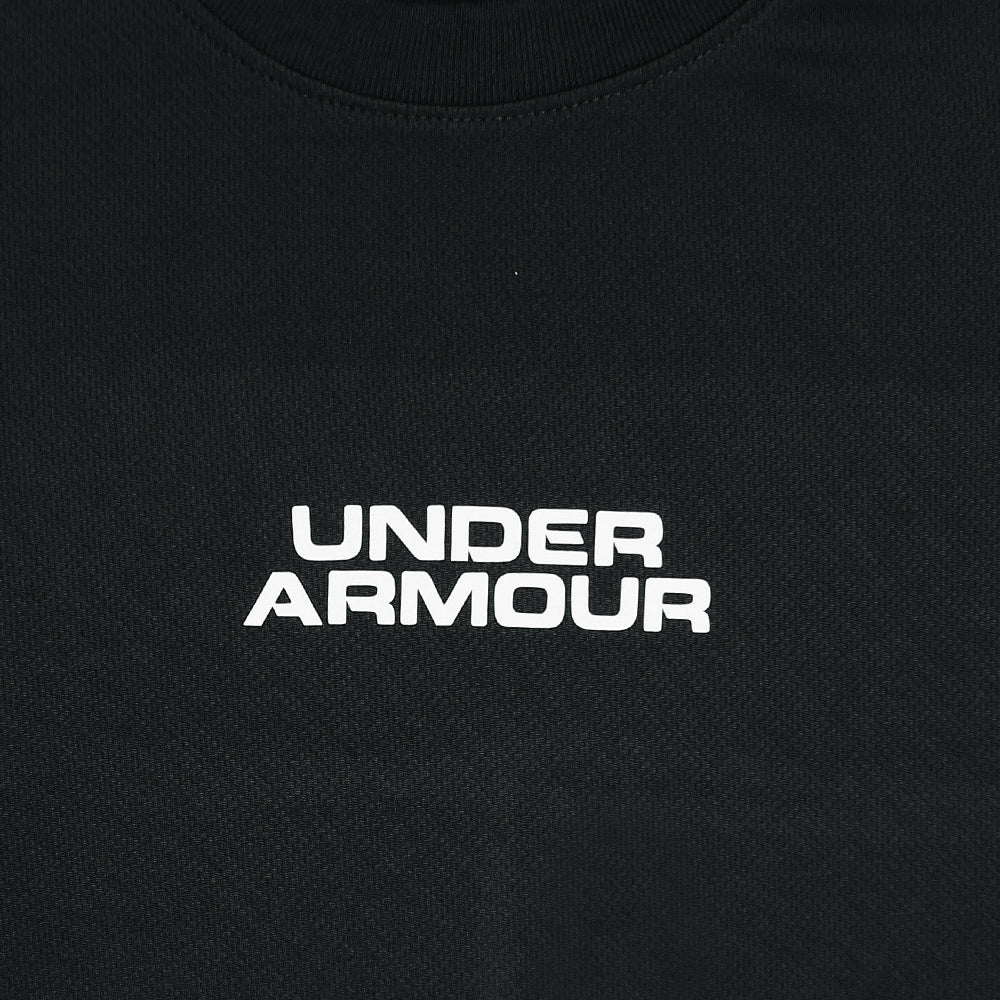 UA PREMIUM OVERSIZED HEATGUARD T SHIRT MEN BLACK