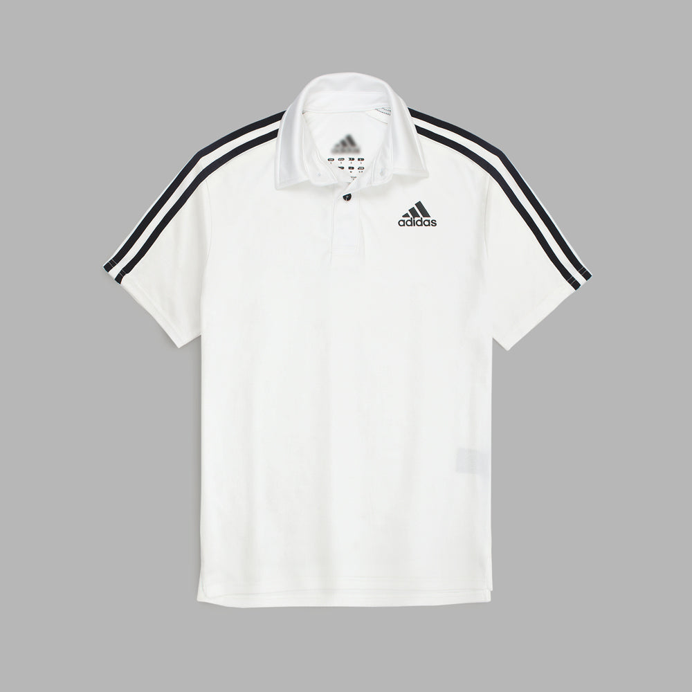 ADS MESH MODERN POLO MEN WHITE