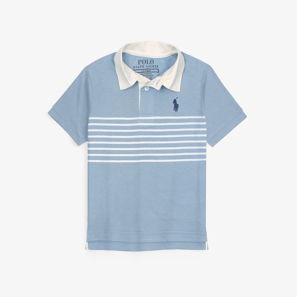 R-L PREMIUM KIDS STRIPE POLO