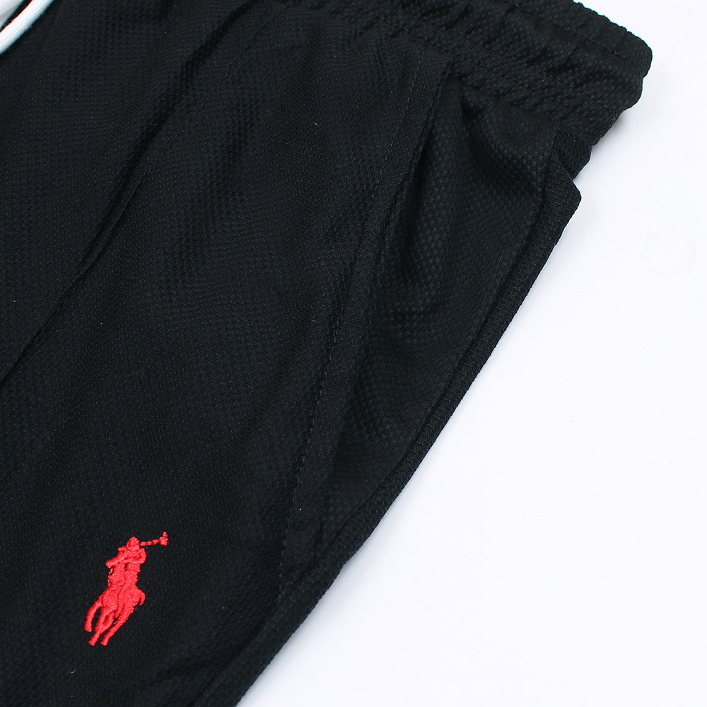 RL MEN PREMIUM STAPERED JOGGER BLACK