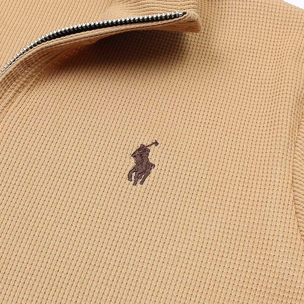 RLPH LURN PREMIUM THERMAL MOCK MEN CAMEL (SLIM FIT)