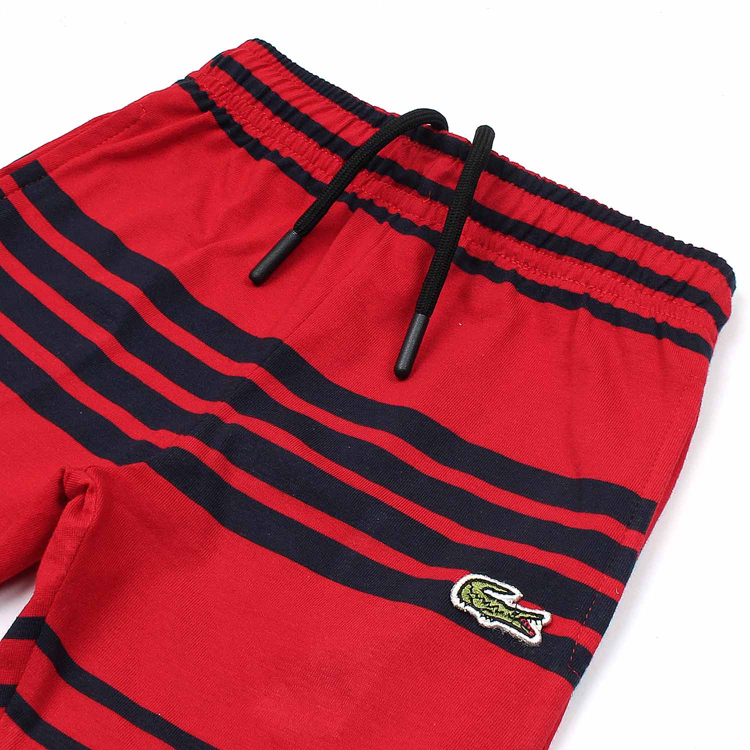 LCSTE PREMIUM KIDS STRIPE POLO TWIN SET RED