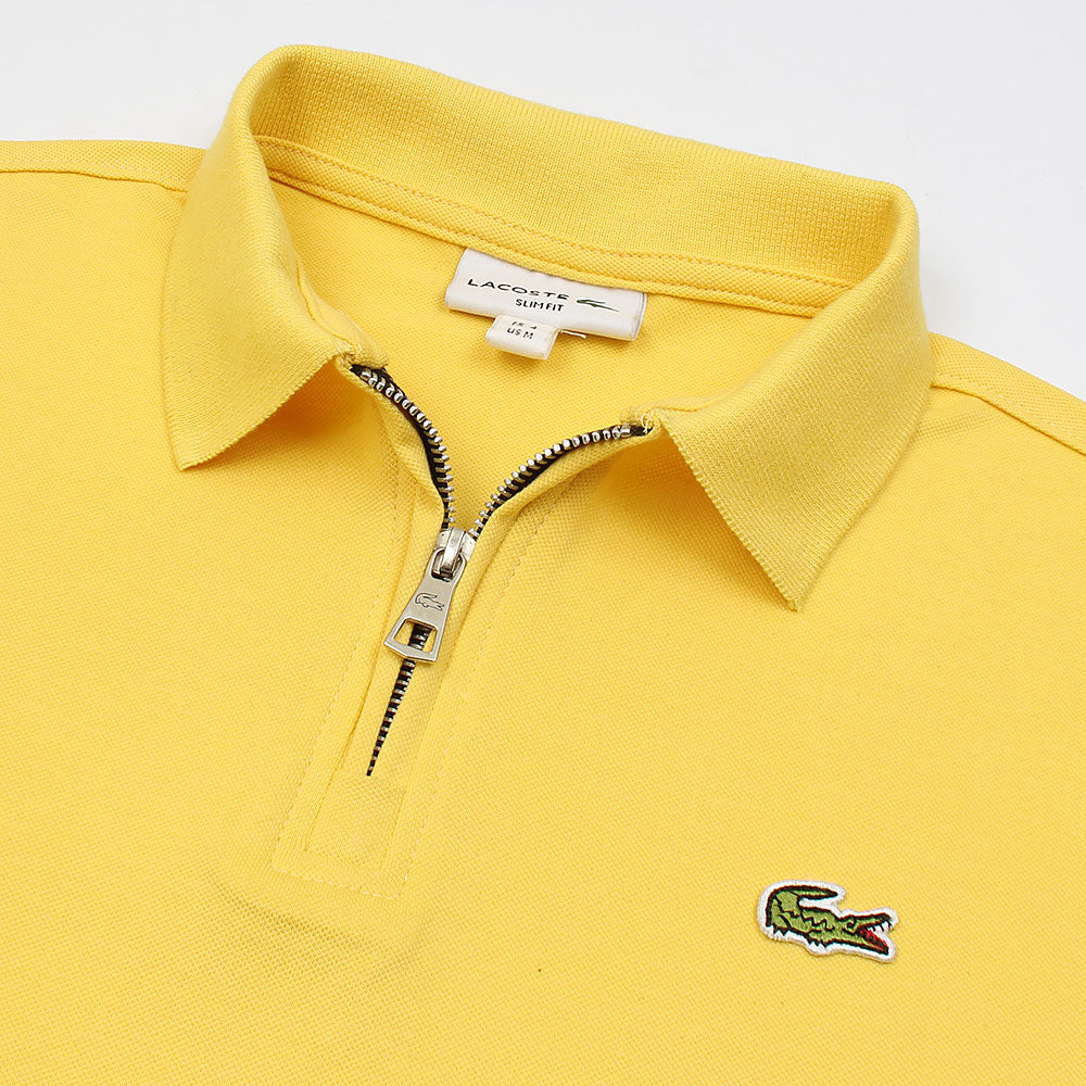 LCSTE PREMIUM MEN ZIPPER POLO YELLOW