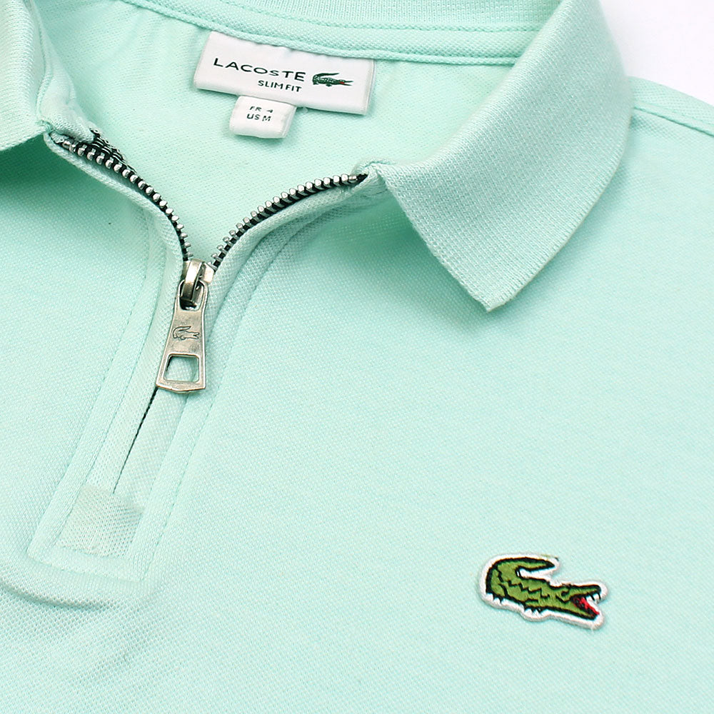 LCSTE PREMIUM MEN ZIPPER POLO SEA-GREEN