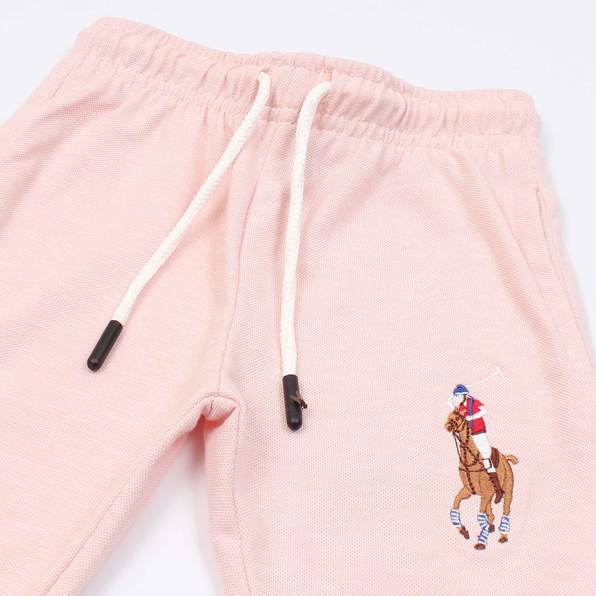 R-L KIDS PREMIUM BIG PNY CASUAL TWINSET PINK