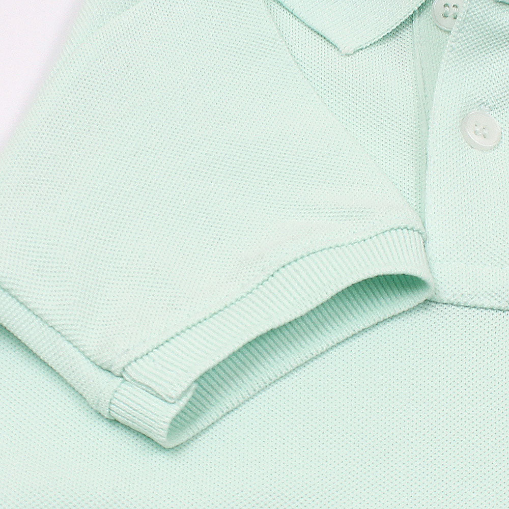 RLPH LURN PREMIUM BSKT BEAR KIDS POLO SEA-GREEN