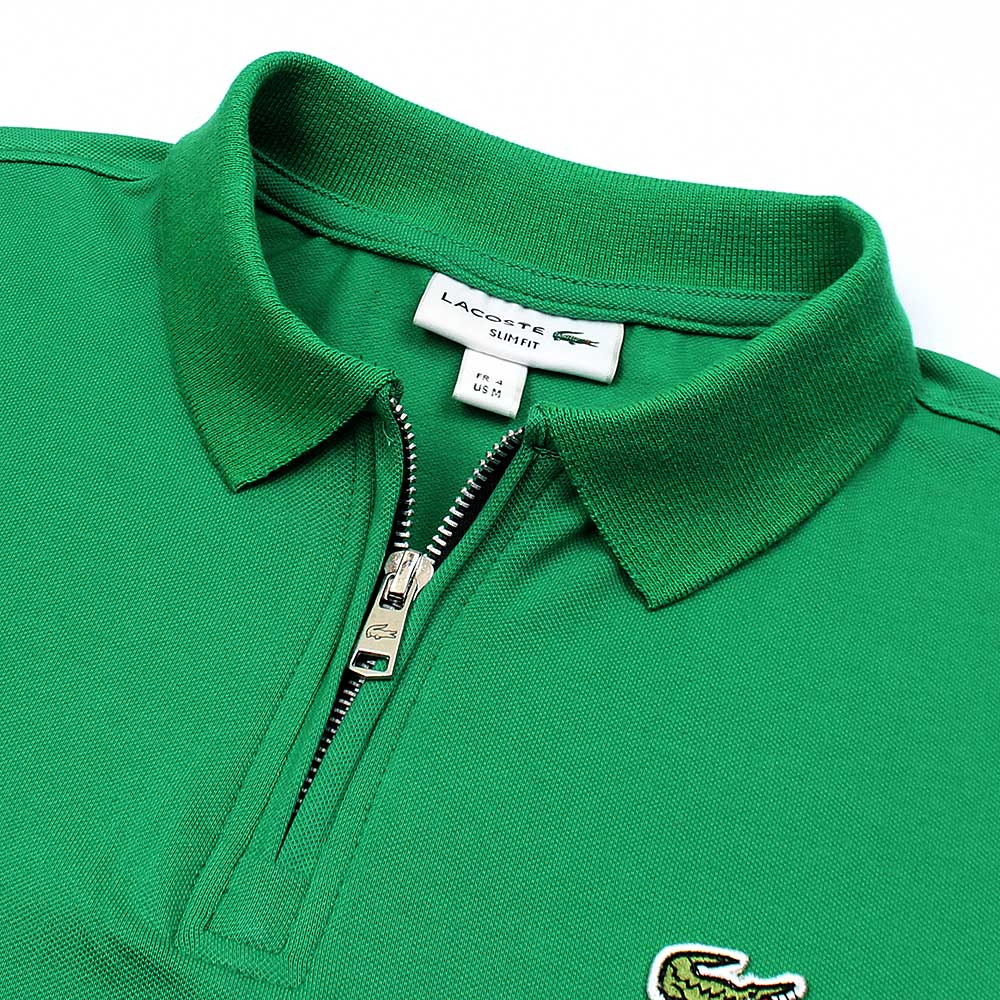 LCSTE PREMIUM MEN ZIPPER POLO LIGHT GREEN