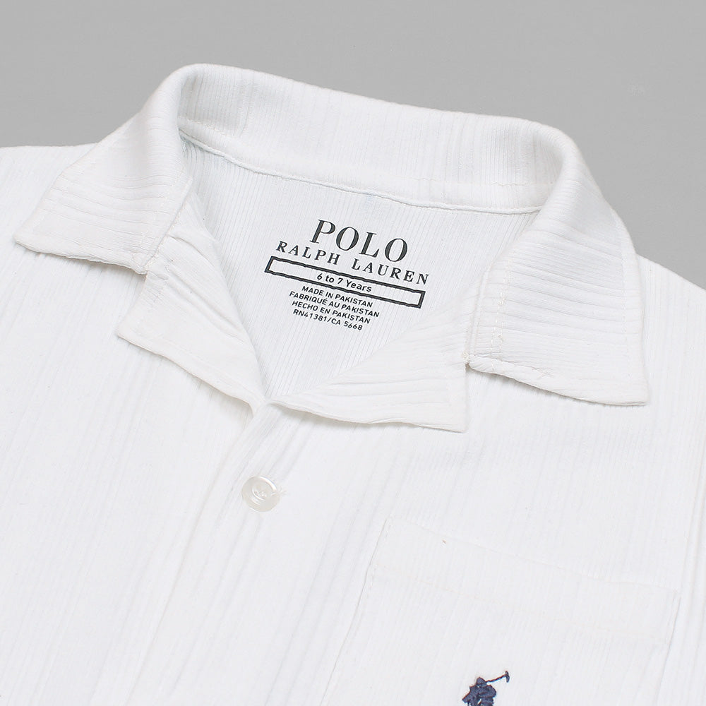 RAPL LURN PREMIUM POLO TWINSET WHITE PURE