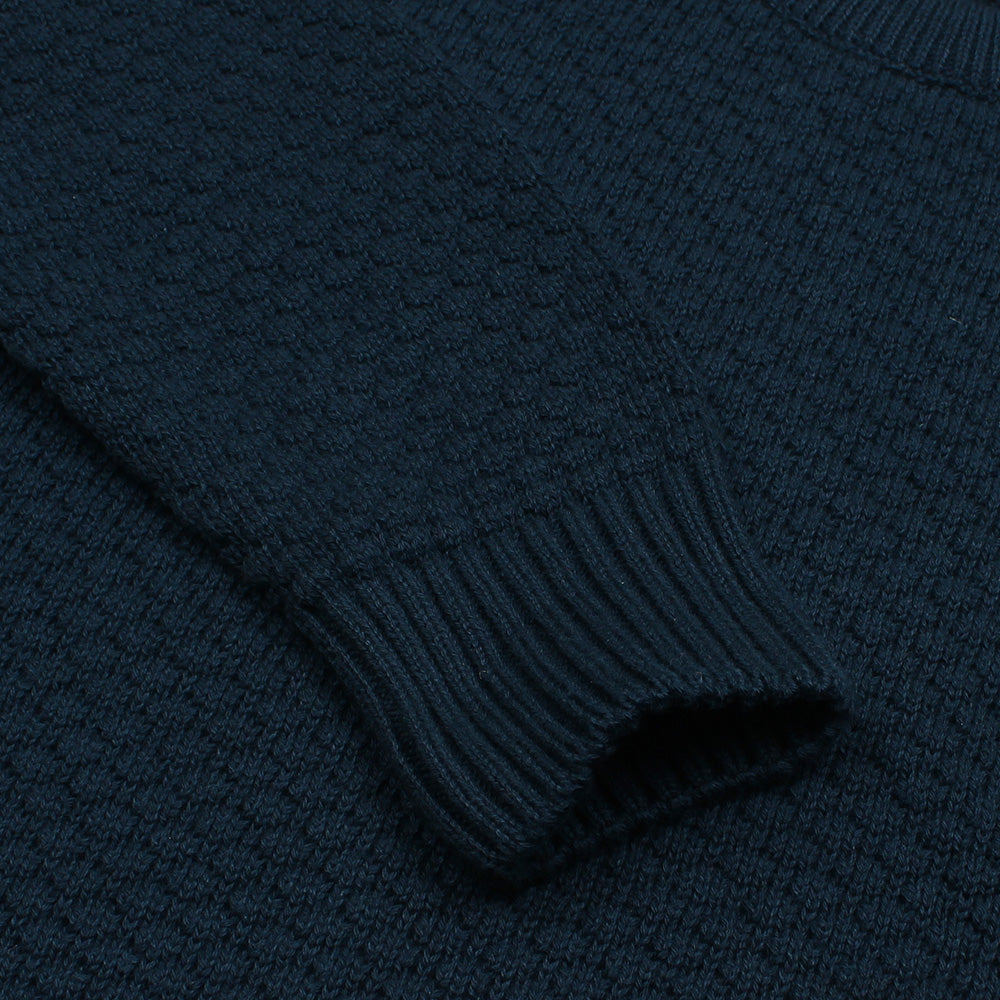 ZRA MONACO TEXTURED SWEAT-KNIT MEN NEAVY