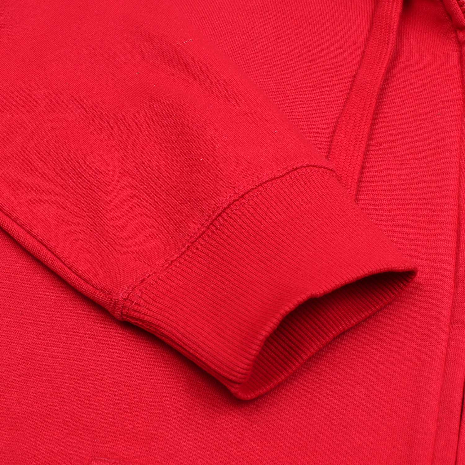 US A.S.S.N POLO MALLET HOODIE RED ZIPPER