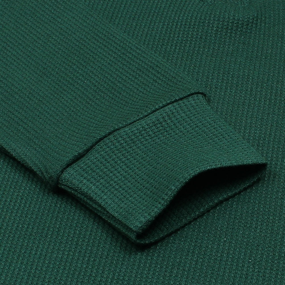 RLPH LURN PREMIUM THERMAL MOCK MEN DK GREEN (SLIM FIT)