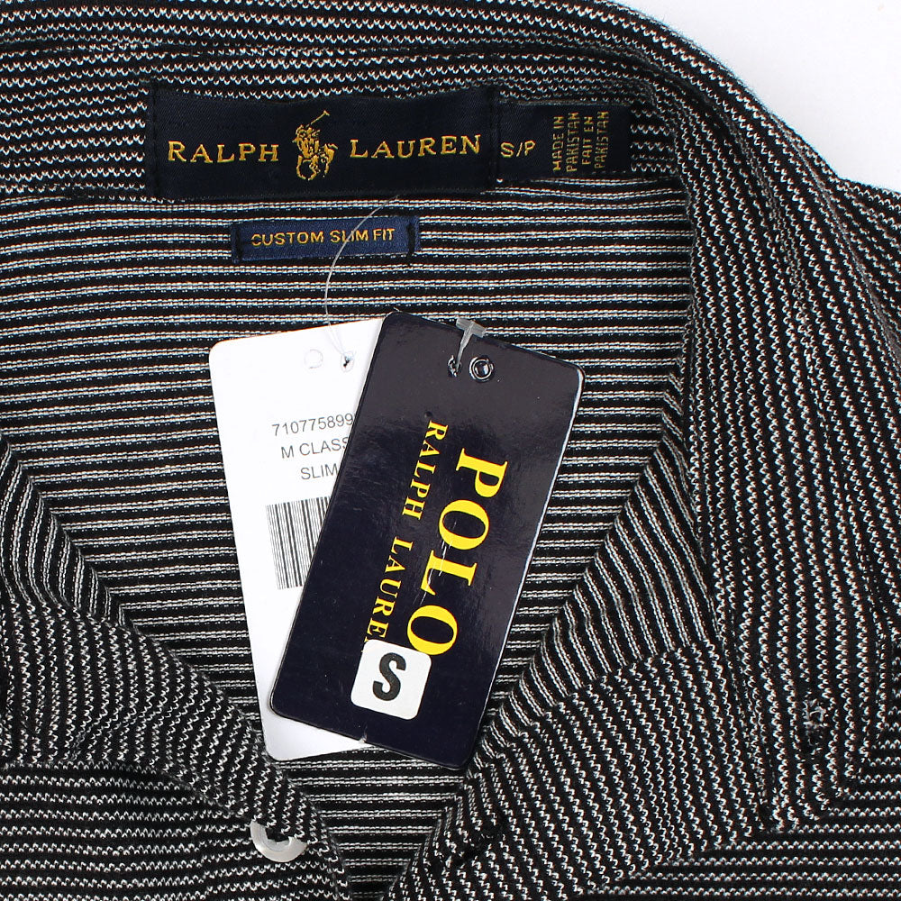 R-L PREMIUM FRANCISCO STRIPPER POLO DK W/B