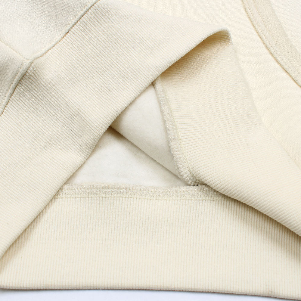 TH MEN PREMIUM CALICO DRAWSTRING HOODIE WHITE