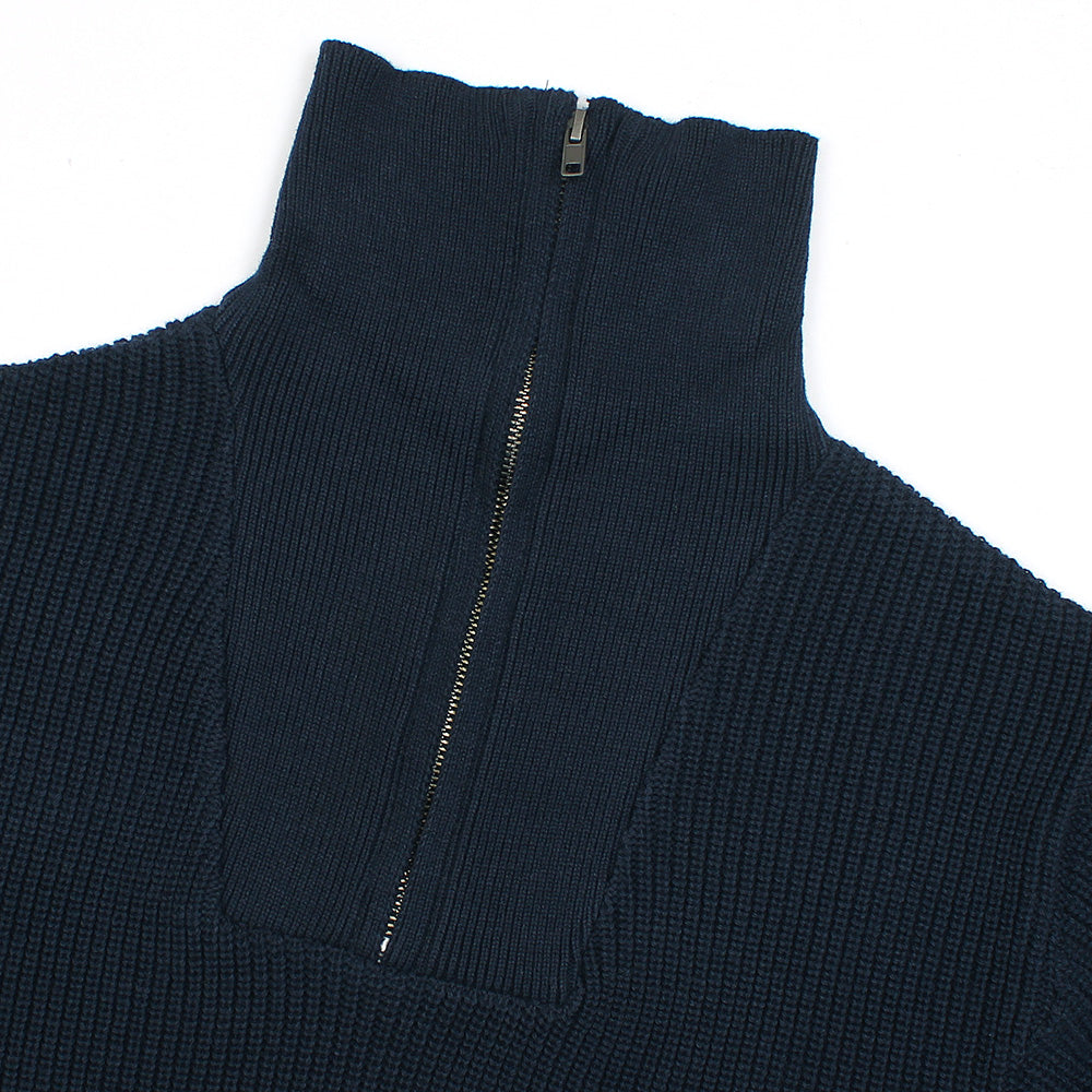 ZRA SIGNATURE MOCK KNIT PULLOVER MEN NEAVY