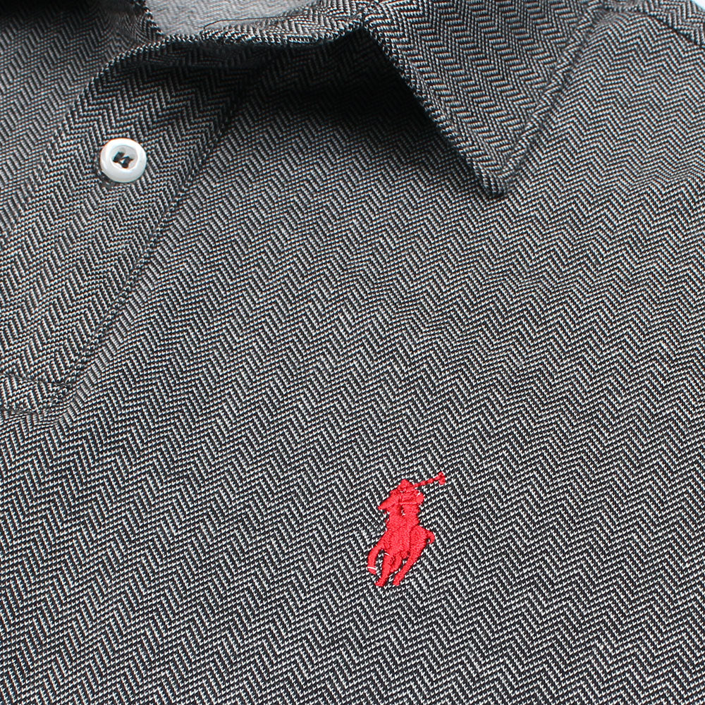 R-L PREMIUM FRANCISCO STRIPPER POLO W/B