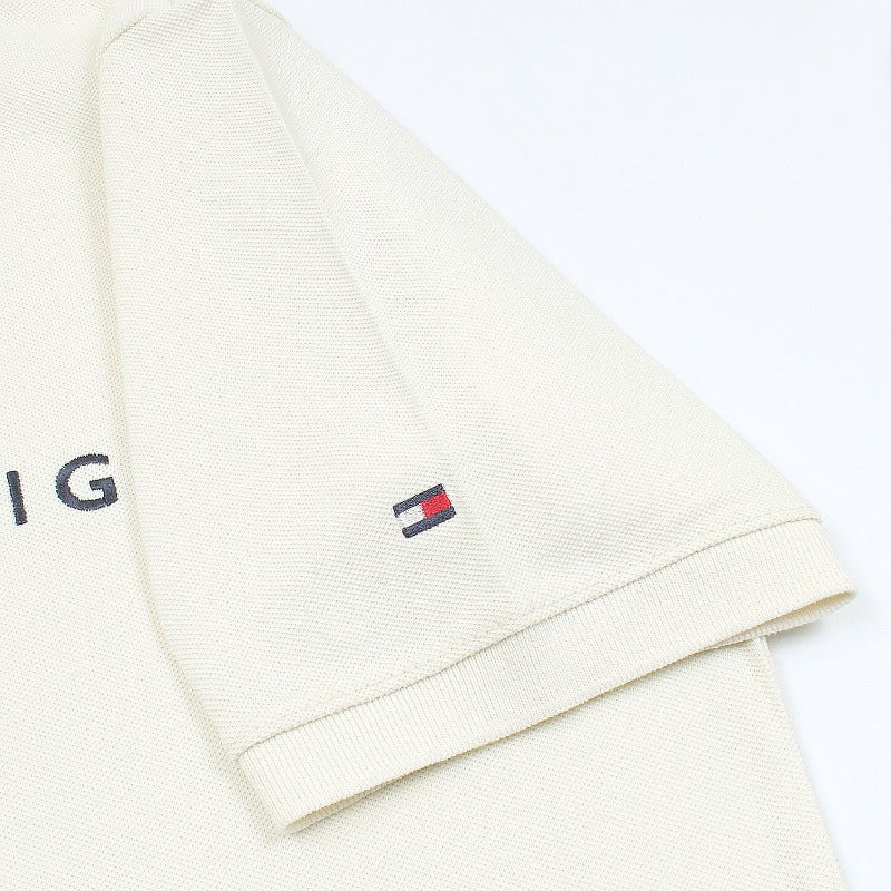 PREMIUM T-H MEN POLO SHIRT OFF-WHITE