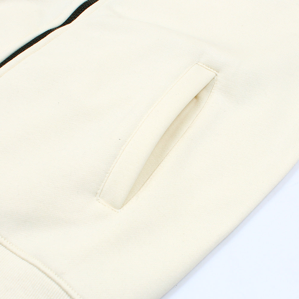 RALP LURN VINTAGE SOFT COTTON TWO TAP TRACKSUIT CREAM