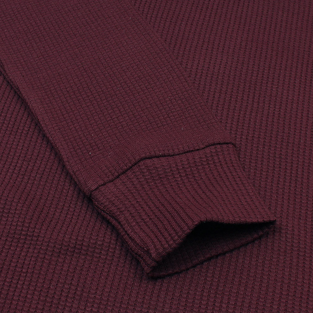 RLPH LURN PREMIUM THERMAL MOCK MEN MEHROON (SLIM FIT)