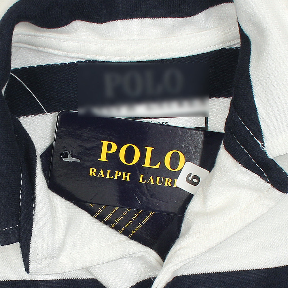 R-L KIDS PREMIUM  SHORT/SHIRT W/B STRIPES