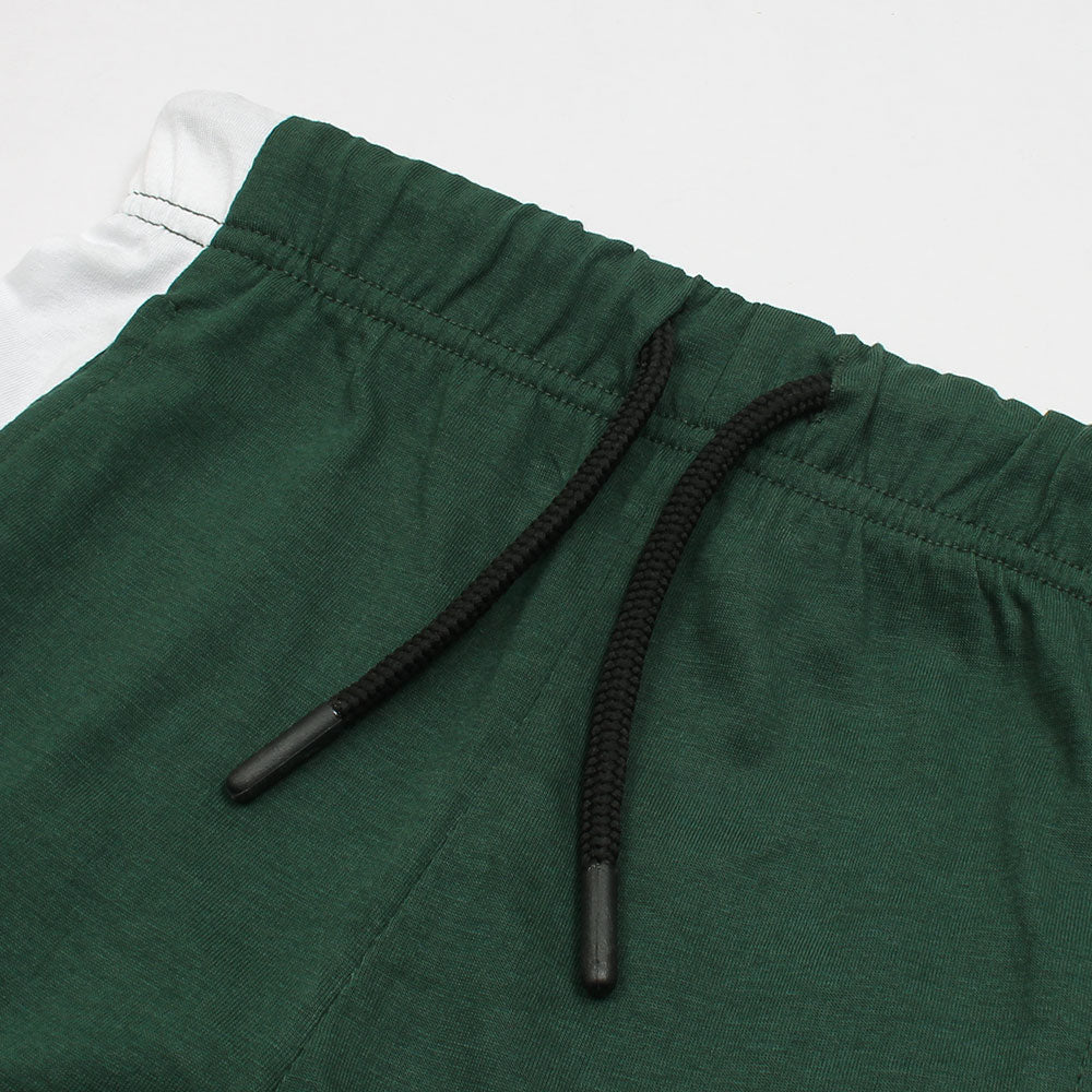 LCSTE PREMIUM COLOR BLOCK TWINSET GREEN-WHITE