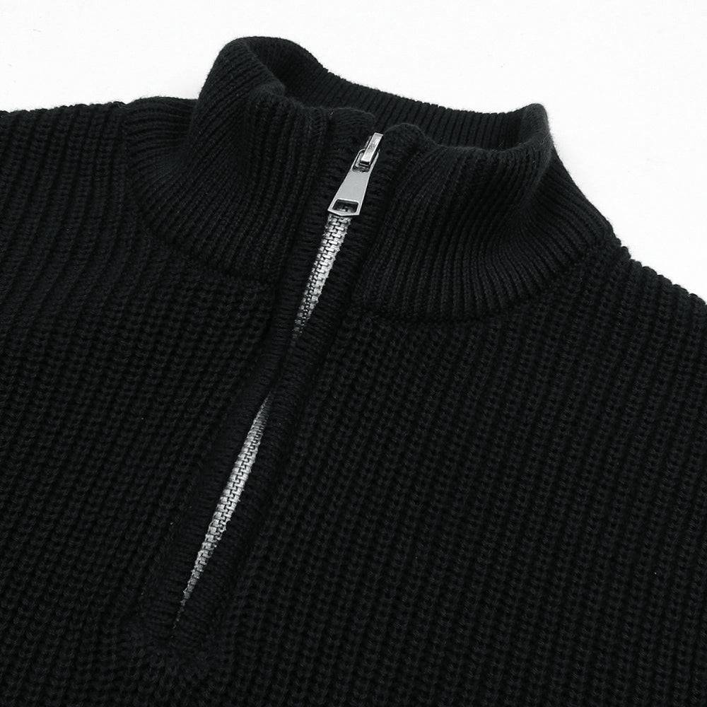 ZRA PREMIUM ELITE WAFFLE KNIT MEN BLACK