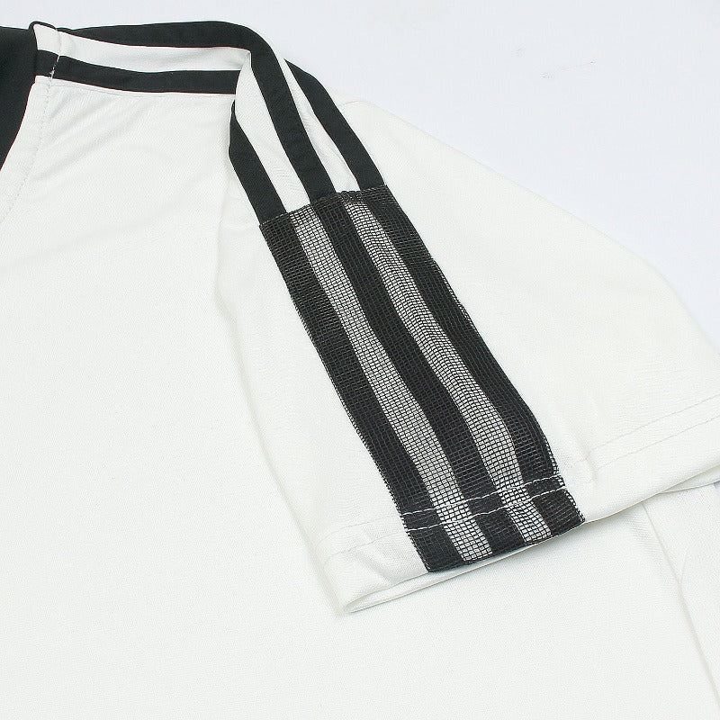 ADS PREMIUM ARO MESH TRACKSUIT MEN WHITE-BLACK