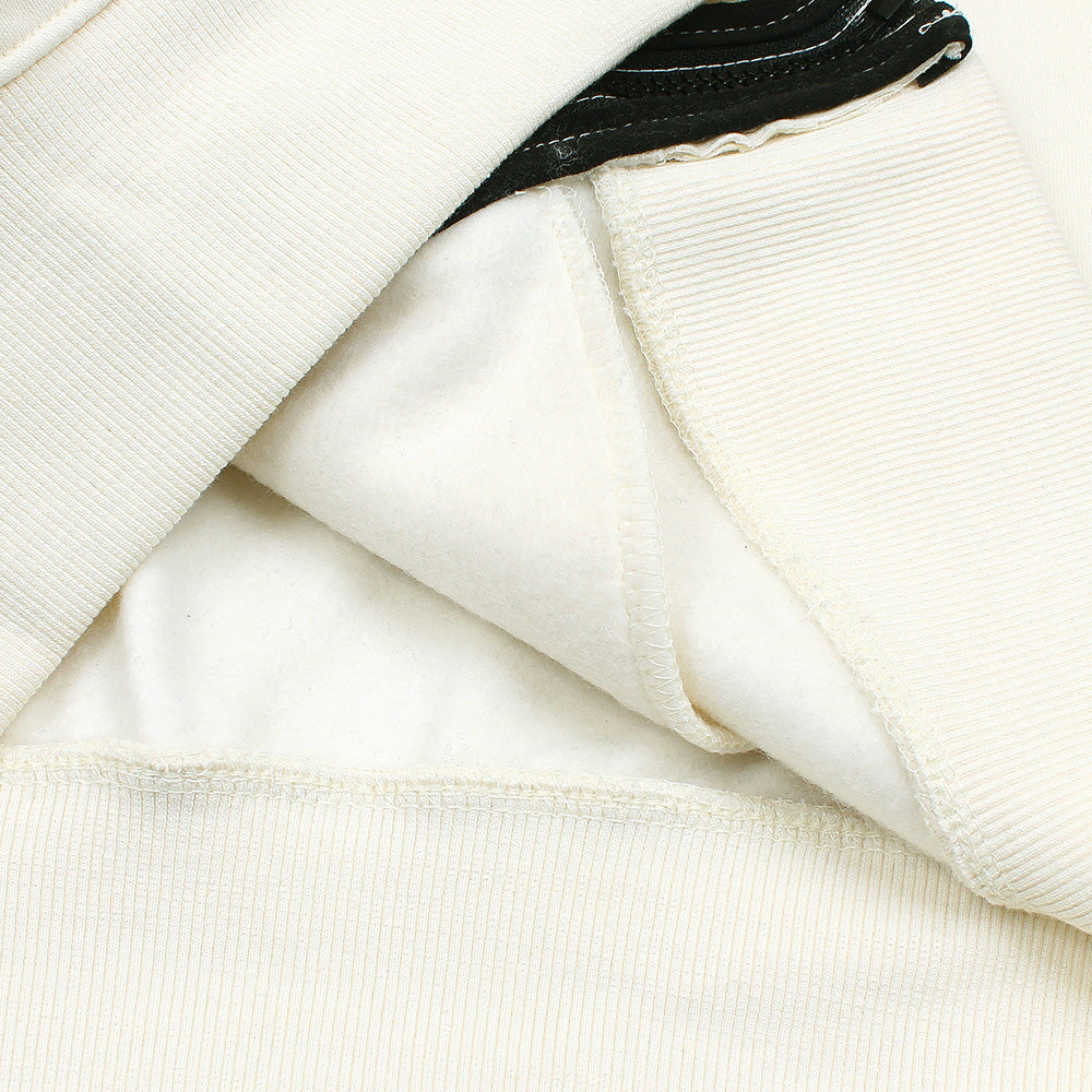 RALP LURN VINTAGE SOFT COTTON TWO TAP TRACKSUIT CREAM