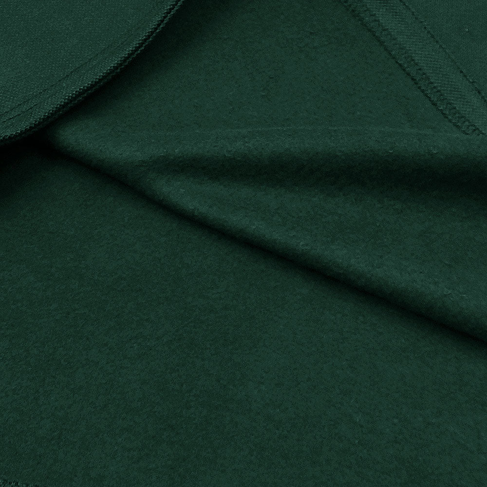 R-L MEN PREMIUM PK FLEECE MOCK ZIPPER DK-GREEN