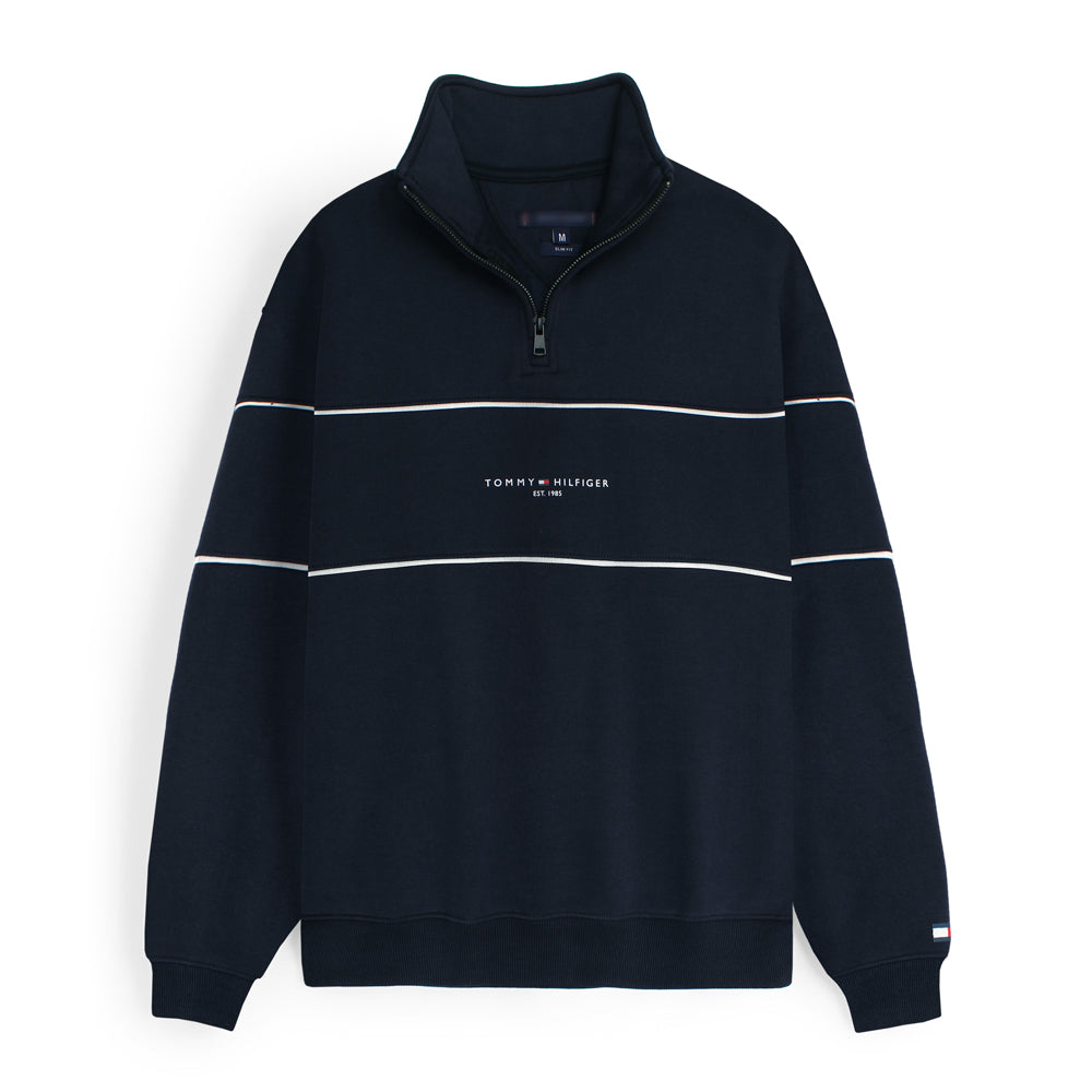 T-H PREMIUM MEN BETTERSEA MOCK SWEATSHIRT NEAVY